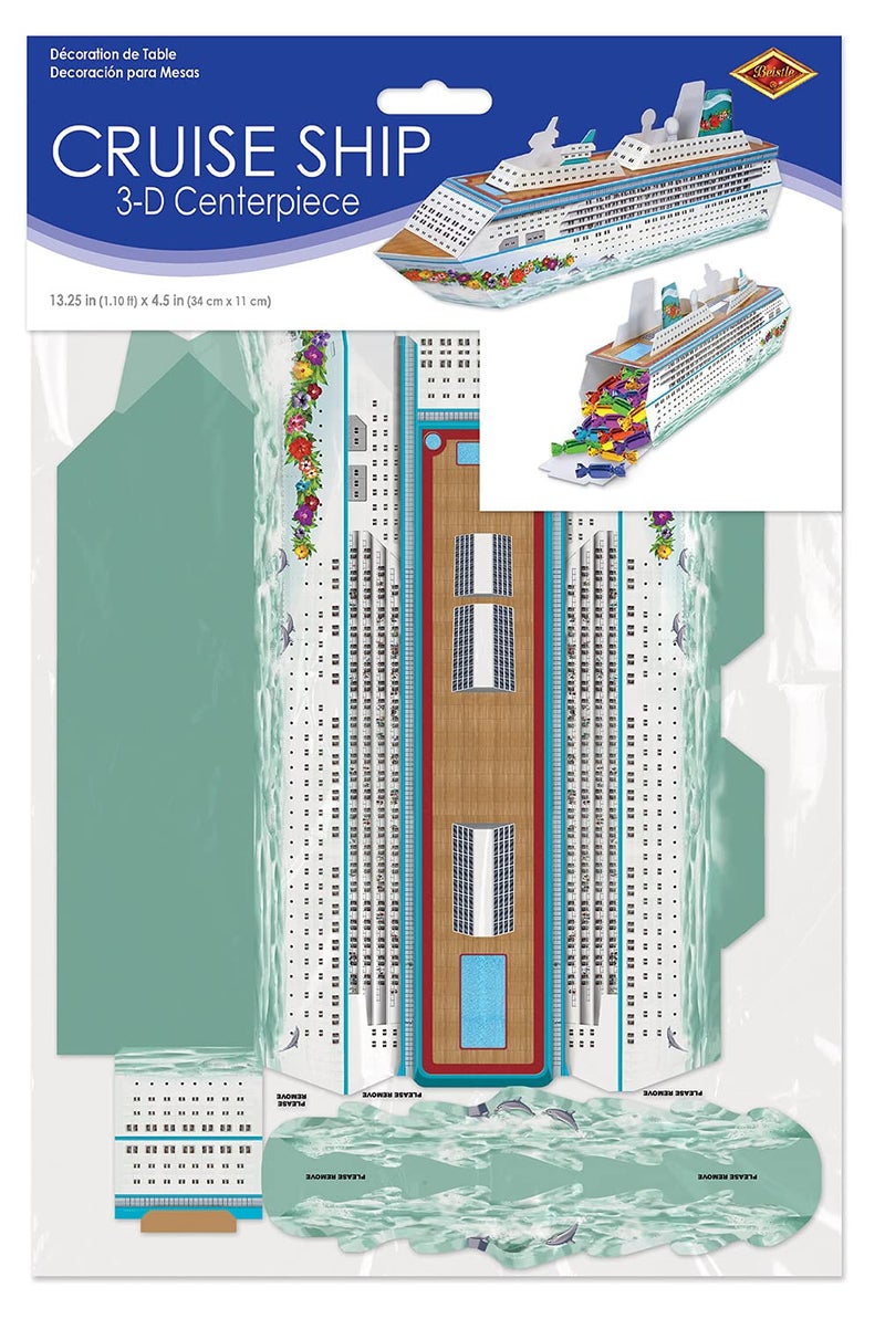 Beistle 3-D Cruise Ship Centerpiece - Image 3